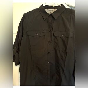 Women's Black Long Sleeve Royal Robbins Versatile Top